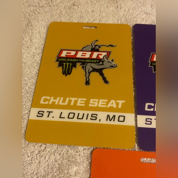 Professional Bull Riding St Louis Passes Collector’s Purposes - Picture 3 of 4